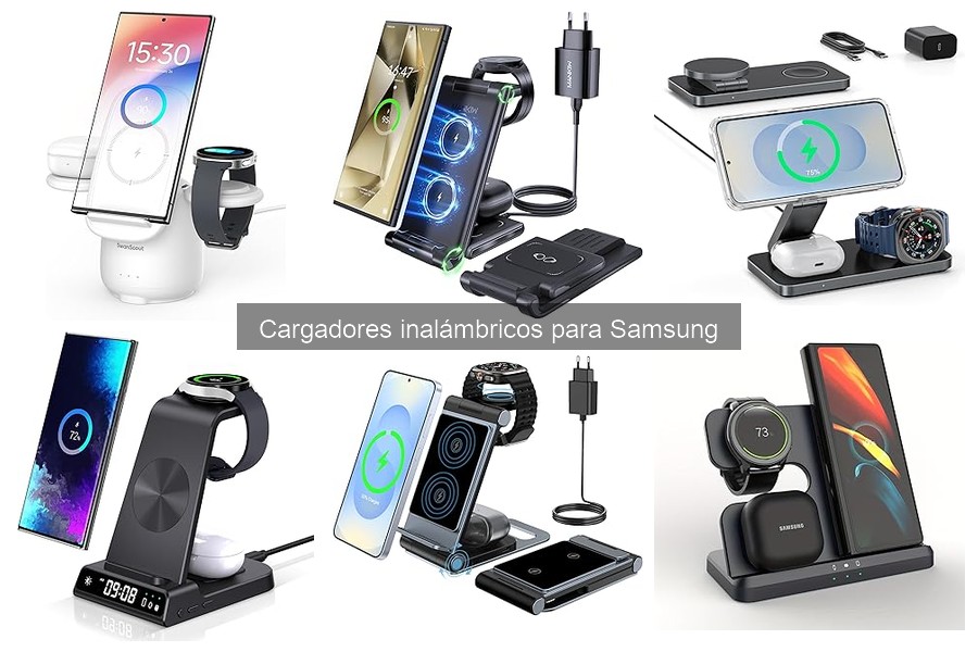 Tipos de Cargadores Inalámbricos para Dispositivos Samsung