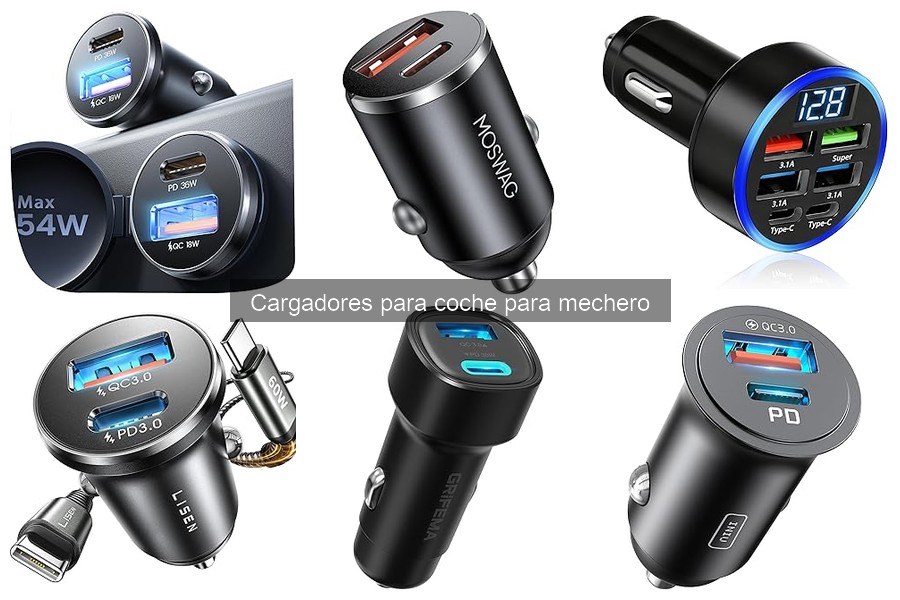 Tipos de Cargadores para Coche: Opciones y Ventajas
