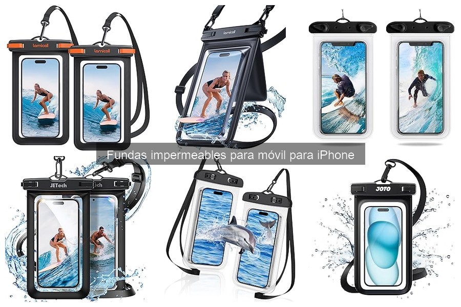 Tipos de fundas impermeables para iPhone: Guía completa