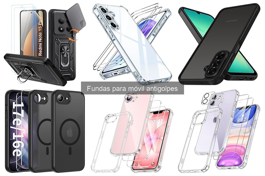 Tipos de fundas para móvil antigolpes y sus ventajas