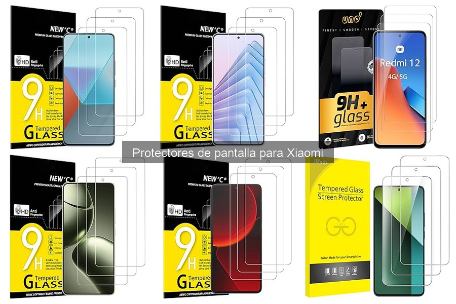 Tipos de protectores de pantalla para Xiaomi: ¿cuál elegir?