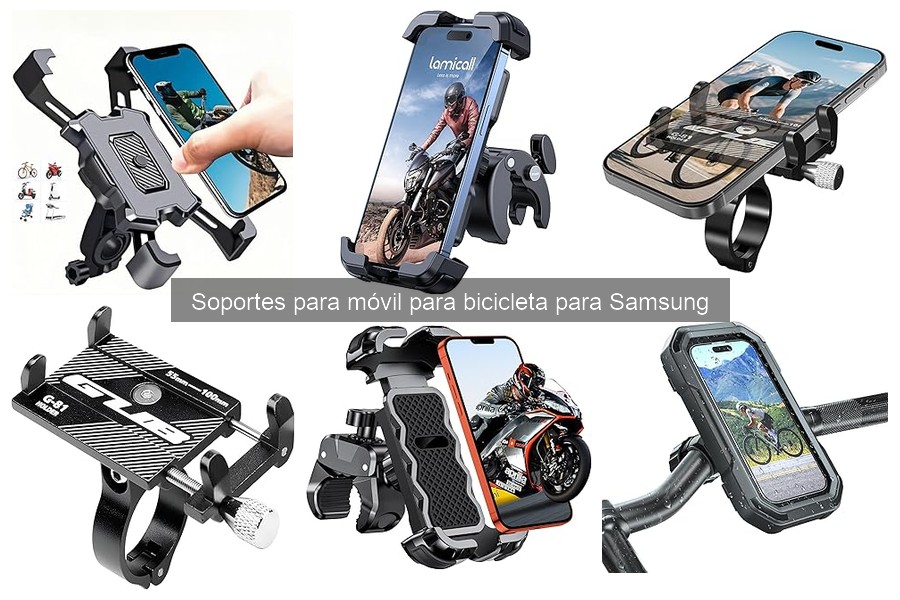 Tipos de soportes para móvil en bicicletas: ¿cuál elegir?