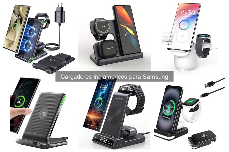 Todo sobre los cargadores inalámbricos para Samsung