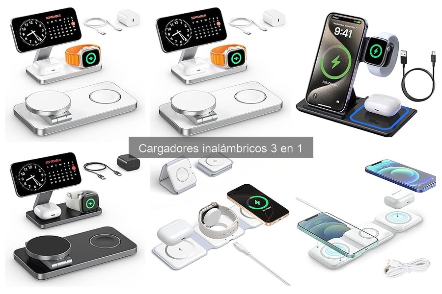 Tutorial de instalación de cargadores inalámbricos 3 en 1