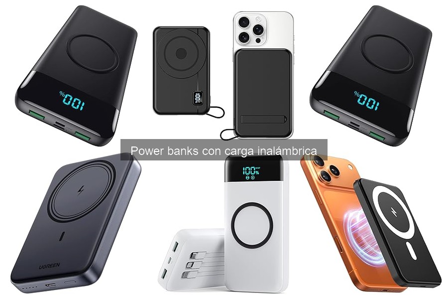 Usos creativos de un power bank inalámbrico para tu móvil