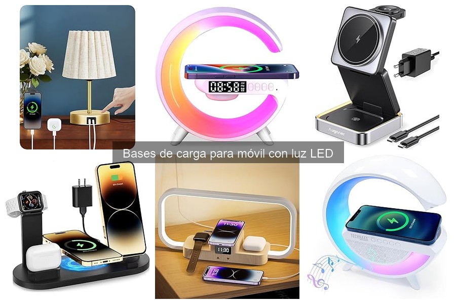 Ventajas de Bases de Carga con Luz LED para Móviles