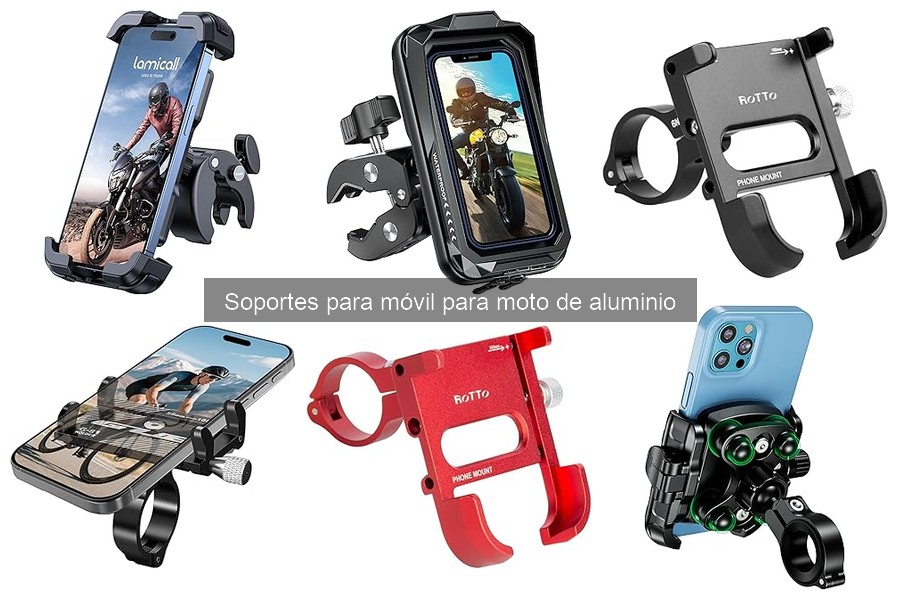 Ventajas de Soportes de Aluminio para Móviles en Motos