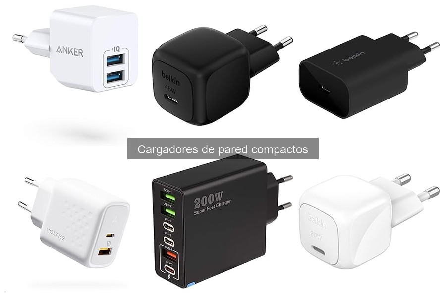 Ventajas de usar cargadores de pared compactos para móviles