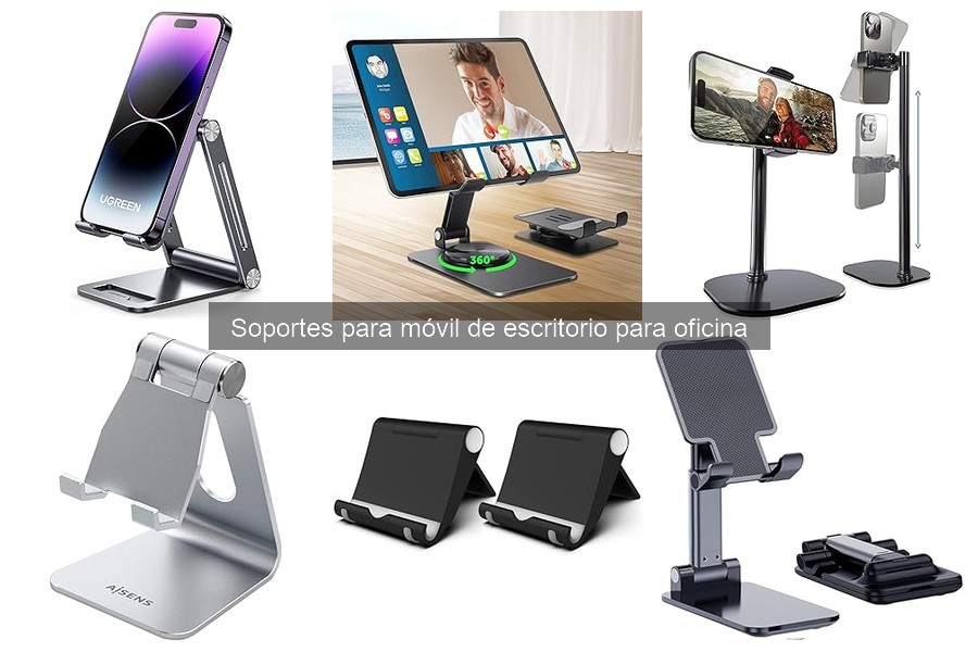 Ventajas de Usar Soportes para Móvil en la Oficina