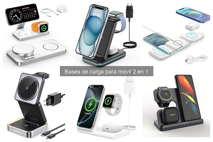 Ventajas de usar una base de carga 2 en 1 para móvil