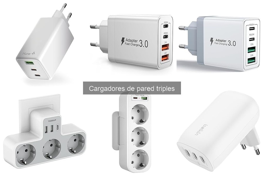 Ventajas del Cargador de Pared Triple para tu Móvil
