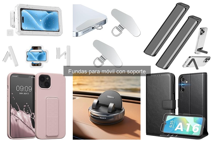 Ventajas y desventajas de fundas con soporte para móvil