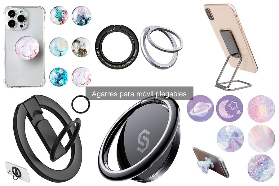 Ventajas y desventajas de los agarres plegables para móviles