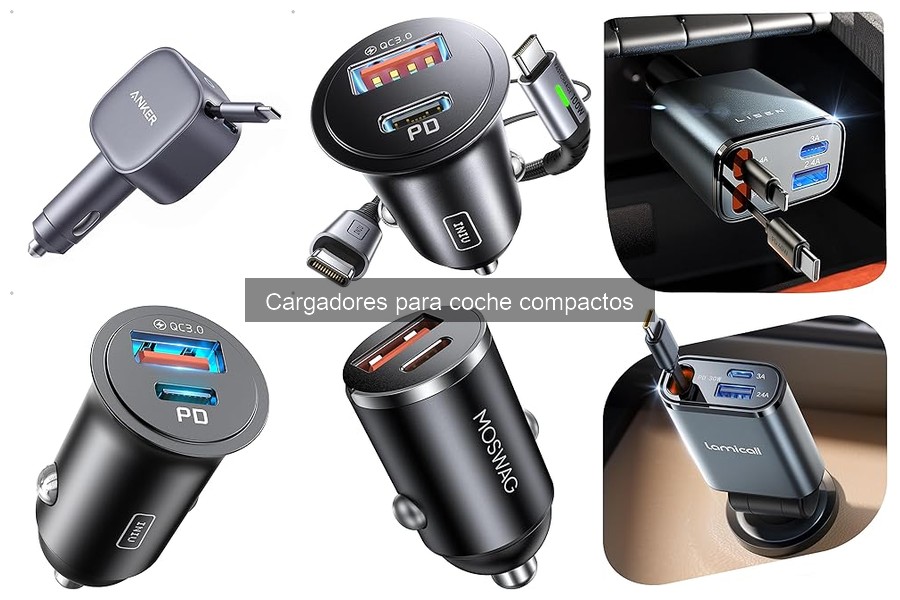 Ventajas y desventajas de los cargadores compactos para coche