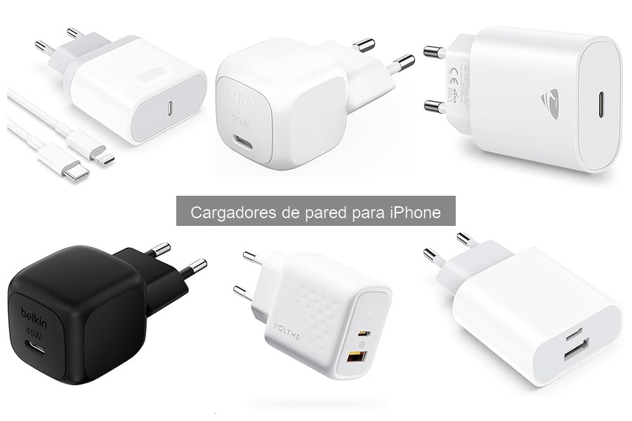 Ventajas y desventajas de los cargadores de pared para iPhone