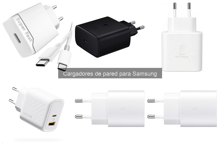 Ventajas y desventajas de los cargadores de pared para Samsung