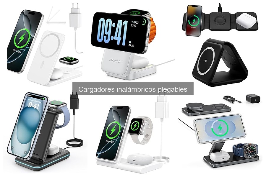 Ventajas y desventajas de los cargadores inalámbricos plegables