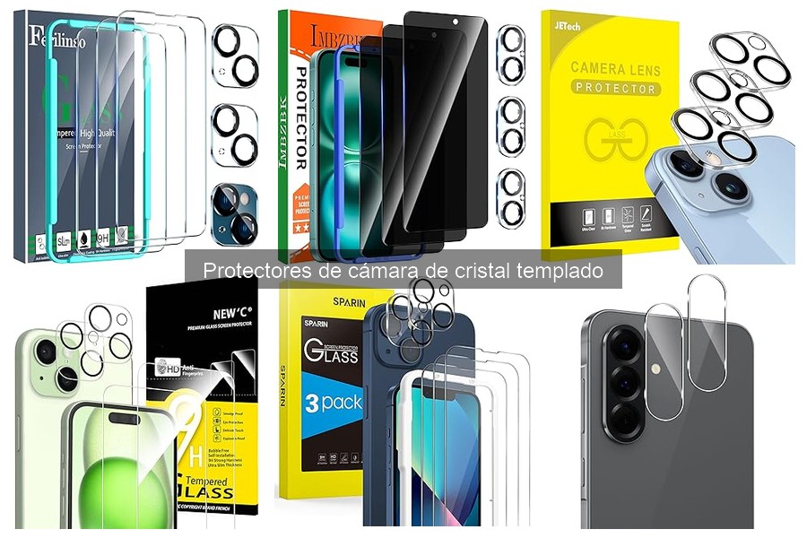 Ventajas y desventajas de los protectores de cámara de cristal templado