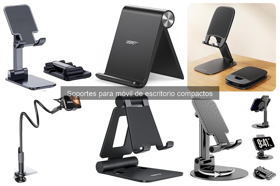 Ventajas y desventajas de los soportes compactos para móvil