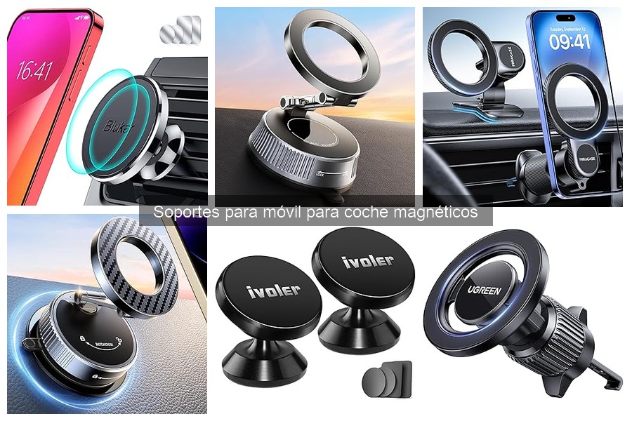 Ventajas y desventajas de soportes magnéticos para móvil en coche