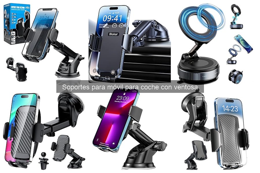 Ventajas y desventajas de soportes para móvil con ventosa