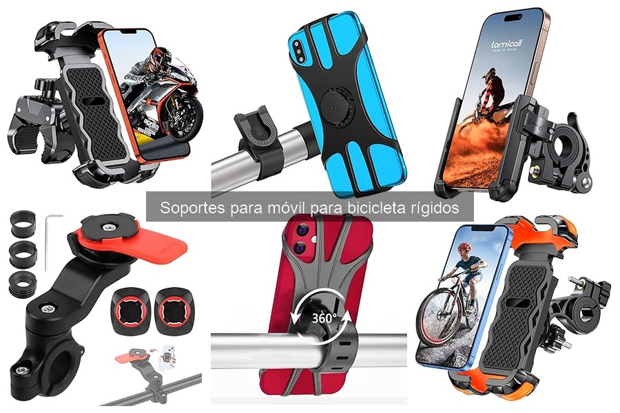 Ventajas y desventajas de soportes rígidos para móvil en bicicleta