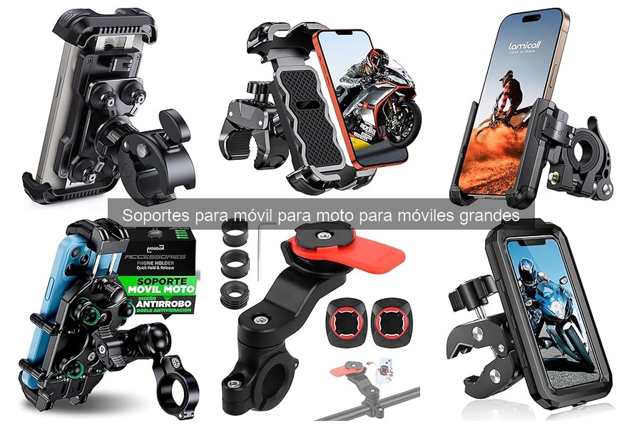 Ventajas y desventajas de usar soportes para móvil en moto